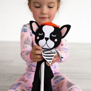 NIB Little Sleepies Pierre the French Bulldog Sleepyhead Lovey